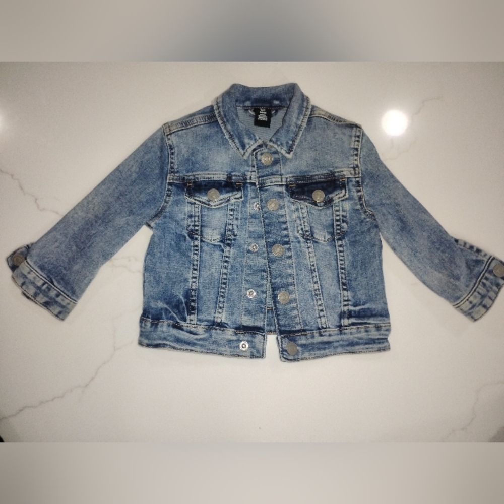 Kids Denim Jacket Size 2T Unisex